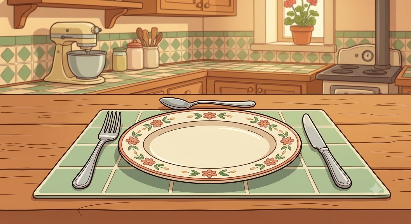 Poniendo la mesa